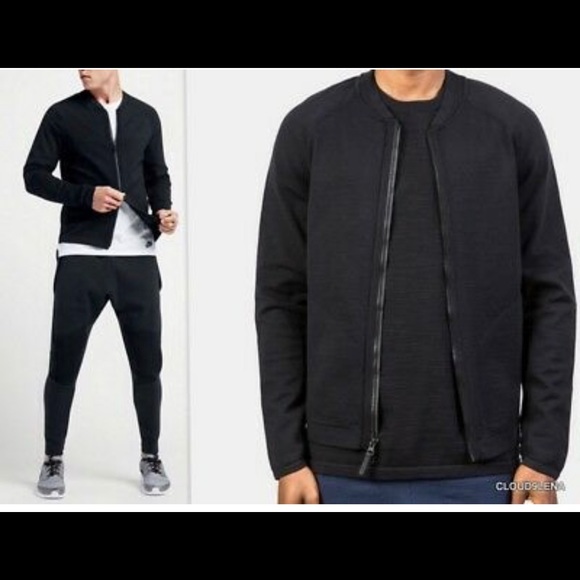 Brand New Nike Tech Knit Bomber Jacket - Picture 3 of 7